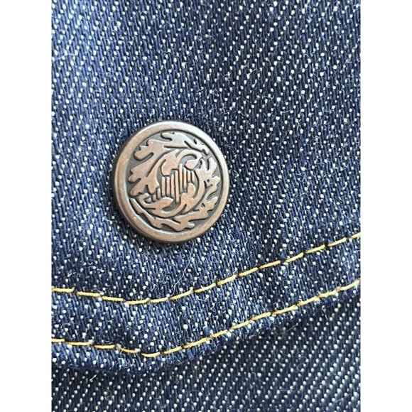 Raritan Denim Jacket with Sherpa Lining Mens 38 - Picture 6 of 16